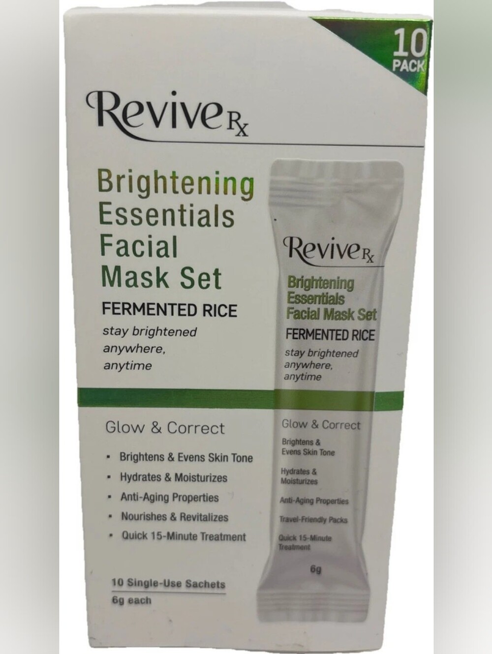 Brightening Essentials Facial Mask Set - 10